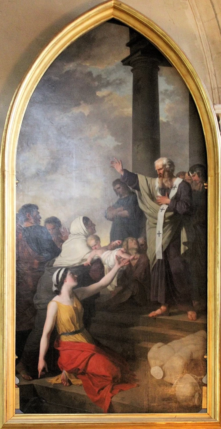 Predicazione di San Denis - Cattedrale di Notre Dame a Senlis